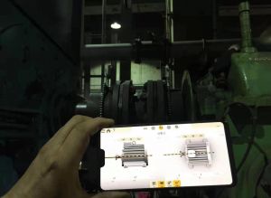 鋼鐵廠(chǎng)軋鋼電機(jī)線(xiàn)上動(dòng)平衡